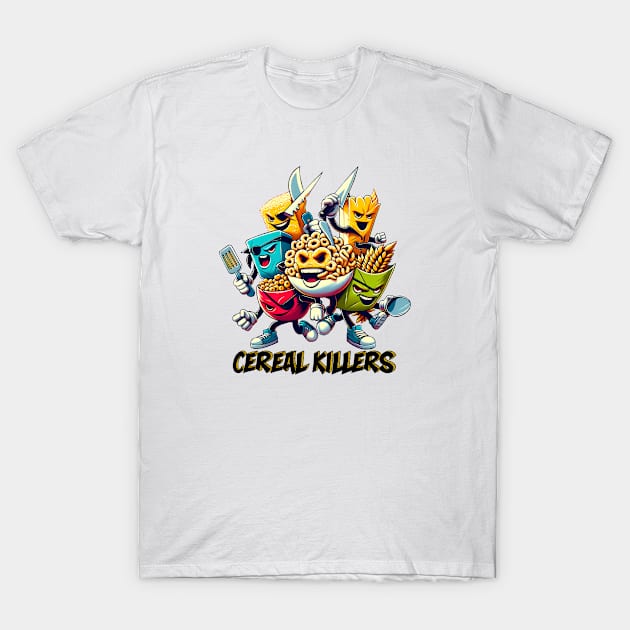 Cereal Killers T-Shirt by monicasareen